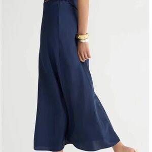 Cabi Bon Voyage Maxi Skirt Navy Blue #476 XS
